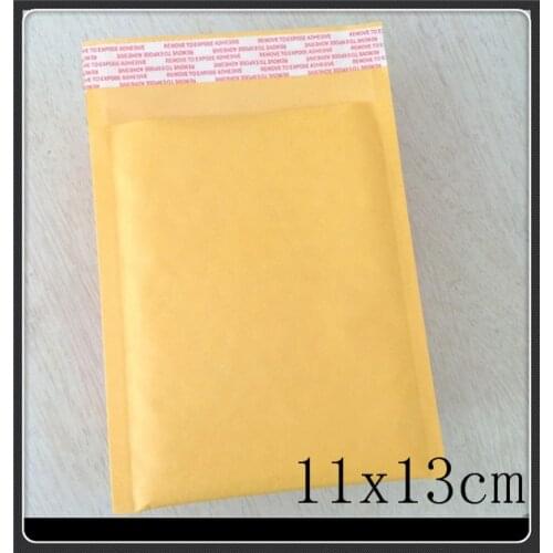Wholesale 100pcs/lot 11X13cm 4.3"x5.1" Small Manufacturer Kraft bags bubble mailers padded envelopes paper mailer Mailing bag
