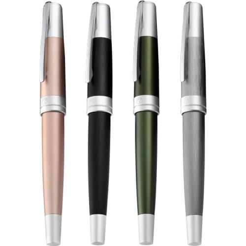 Picasso 961 Simmel Gate Bridge Aluminum Super Smooth Fountain Pen & Gift Box Iridium F Nib Writing Gift Set for Business Office