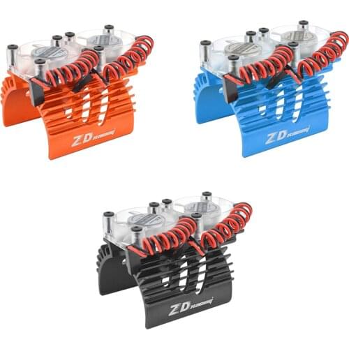 40-42mm Motor Heat Sink Cooling Radiator for 1/8 1/10 RC Car Racing Car Off Road Car Parts Replacement Spare Parts