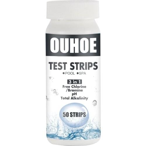 3in1 Test Paper Multi-functional Acid Water Hardness Swimming Pool Spa Chlorine Detect Strip Alkalinity Water Tester Paper