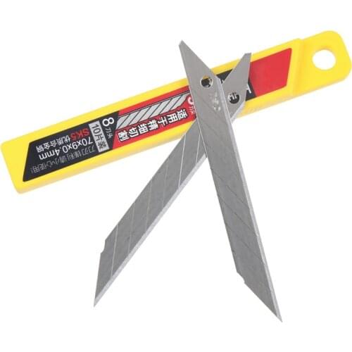 Art Blade 30 Degrees Blade Trimmer Sculpture Blade Utility Knife General 10 Pcs/Box Utility Knives