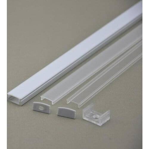 1m/3.3ft U-shape Aluminum Channel for Surface and Recessed Single Row LED Strip light profile FREE SHIPPING