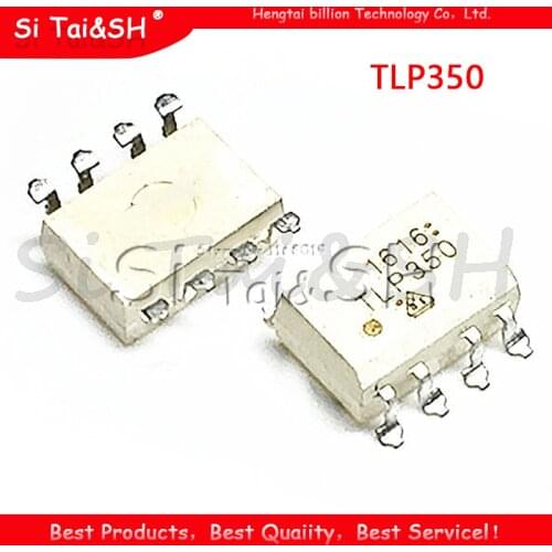 5PCS TLP350 light coupling patch SOP8 optoisolator photoelectric coupling