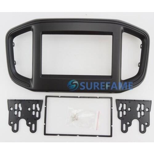 Double Din Car Radio Facia for FIAT STRADA 2020+ Panel Dash Kit Install Trim Fascia Plate Stereo Console Cover Bezel Adapter