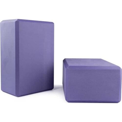 NEW 2021 2pcs Yoga Block High Density EVA Foam Block for Yoga Pilates Meditation Gym Home Fitness Exercise Accessories