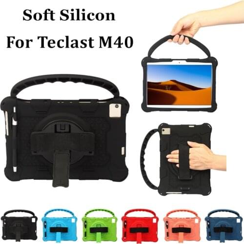 Case for Teclast P20HD M40 10.1Inch Soft Silicon Tablet Cover Case for Teclast P20 HD m40 Stand Protect Shell