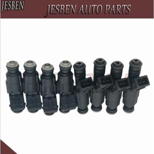 8PCS/LOT 0280155844 FUEL INJECTORS fit for Ford Fairlane Falcon LTD Mustang GT Lightning BMW 530i 540I Chevrolet Camaro Corvette