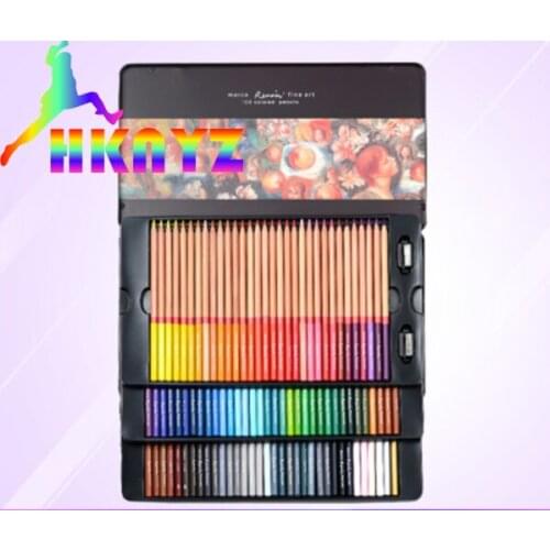 Marco 72/100/120 Oily colored pencils lapices de colores for Coloured Drawing Pencil Set Art