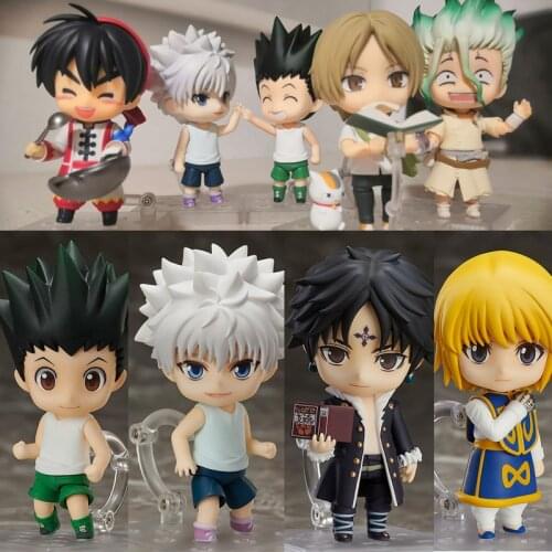 Hunter X Hunter Action Figure Killua Zoldyck 1184 Kurapika 1185 Gon Freecss 1183 Quwrof 1186 Cute Toy Doll