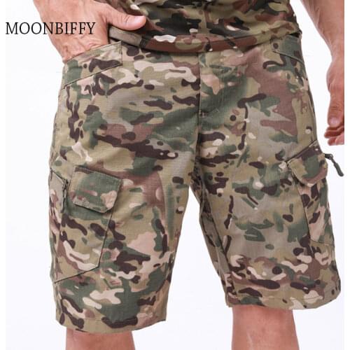 Tactical-Shorts Outdoor Men Camouflage Jogger Multi-Pocket Big-Size Male 7XL Waterproof Hiking Urban Military Outdoor