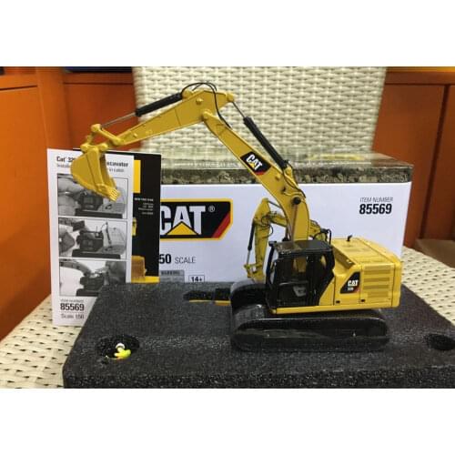 New DM 1:50 Caterpillar Cat 320 Hydraulic Excavator Engineering Machinery DieCast Masters 85569 For Collection,Decoration