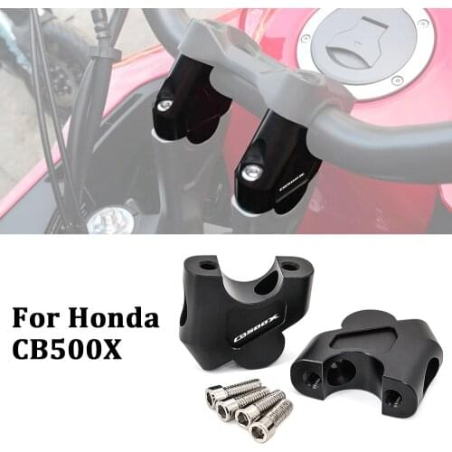 Motorcycle Handlebar Riser 28MM Drag Handle Bar Clamp Extend Adapter For Honda CB500X 2019 2020 CB 500 X