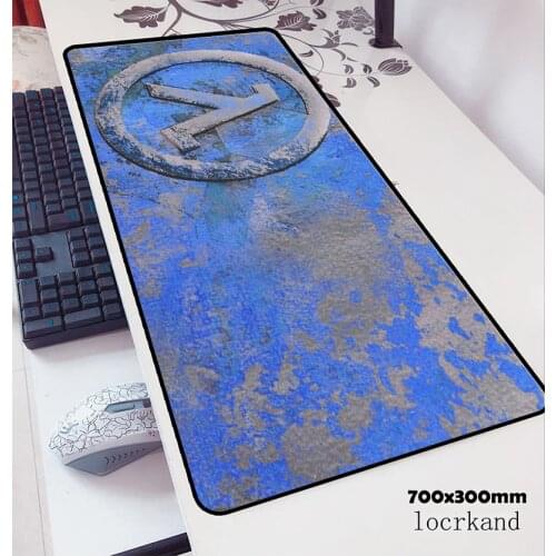 Half life mousepad 700x300x3mm anime Computer mouse mat gamer gamepad pc thick gaming mousemat desk pad office padmouse