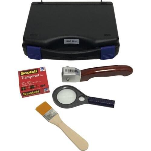 BGD502/1-6 Six Working Side Hard Alloy Steel Cross Adhesion Tester / Cross-Cut Tester For Paint Film