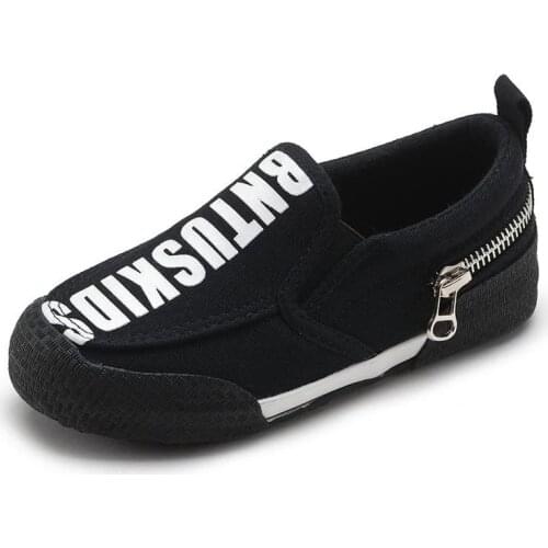 Loafers Moccasins Girls Casual Canvas Shoes Spring Children Baby Shoes For Boys Kids Flats Student Outdoor Soft Bottom Sneakers
