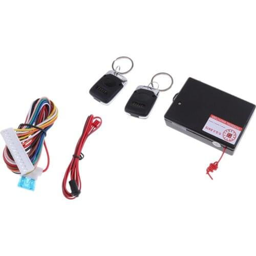 Universal Model Car Keyless Entry With LED Indicator And 2 Remote Controls