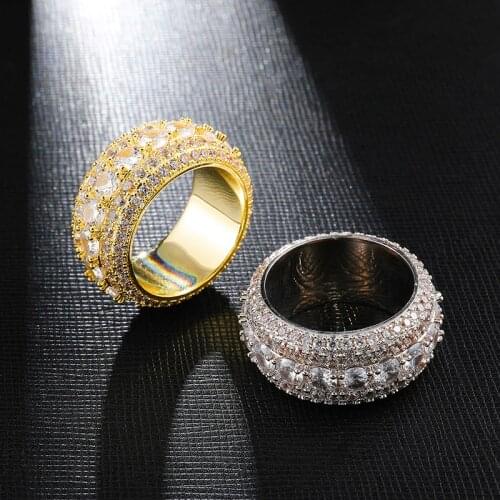 US7 Rings With Cubic Zirkonia For Women