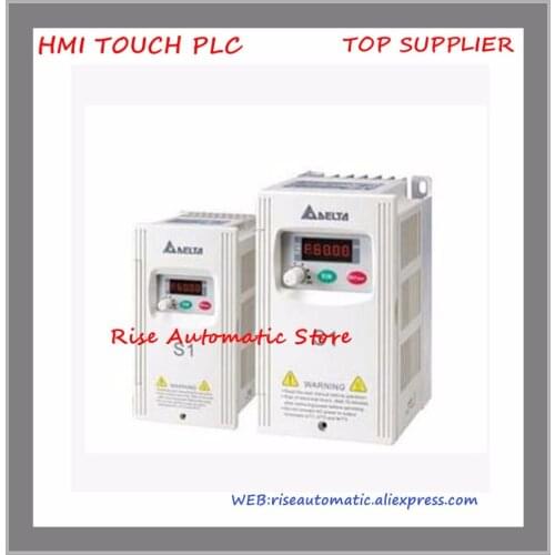 VFD002S21A 1 Phase 220V 200W 0.25HP 1.6A 400HZ New VFD-S Inverter AC Motor Drive