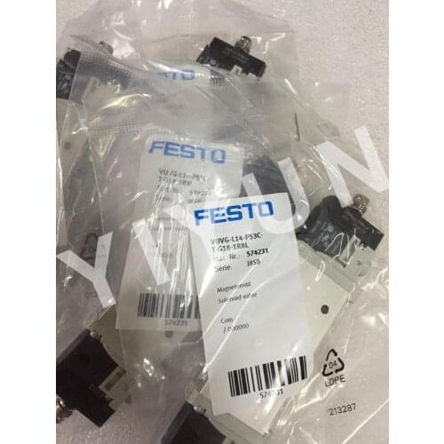 VUVG-L14-P53C-T-G18-1R8L 574231 VUVG-L18-T32C-MT-G14-1P3 574425 VUVG-B14-P53C-ZT-F-1T1L 573485 FESTO Solenoid valve