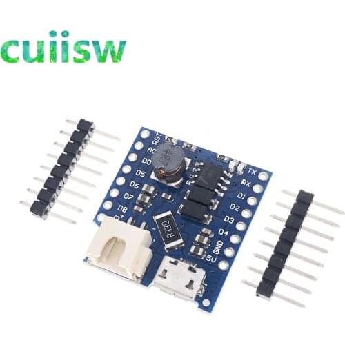 5pcs Battery Shield For WeMos D1 mini single lithium battery Charging & Boost