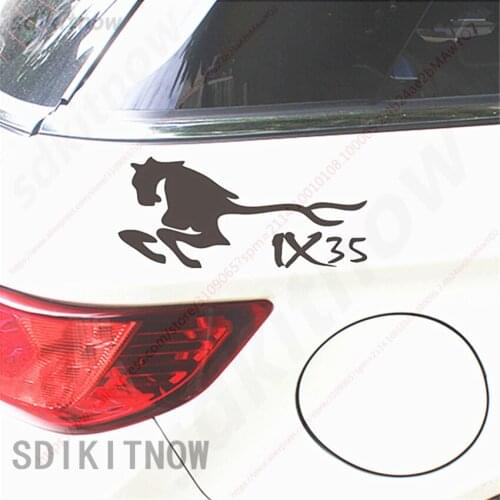 9x20cm Sports Sticker Racing Windows Door Body Decal Car Styling For hyundai ix20 ix25ix30 ix35 ix45 ix 20 30 35 2012 accessory