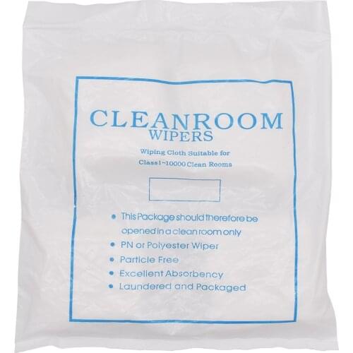 9x9cm LCD Screen Cleanroom Wiper Cleaning Non Dust Cloth Dust F for Class Clean Rooms 400pcs/bag Clean Cloth 4x4 Inch