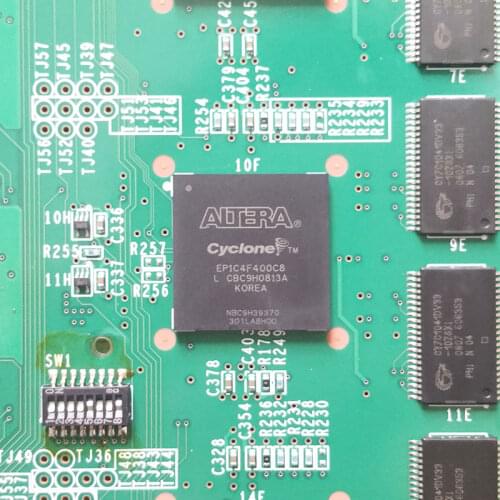 ADS807E EP1C4F400C8 CY7C1041DV33 FPGA board ZFL316-0