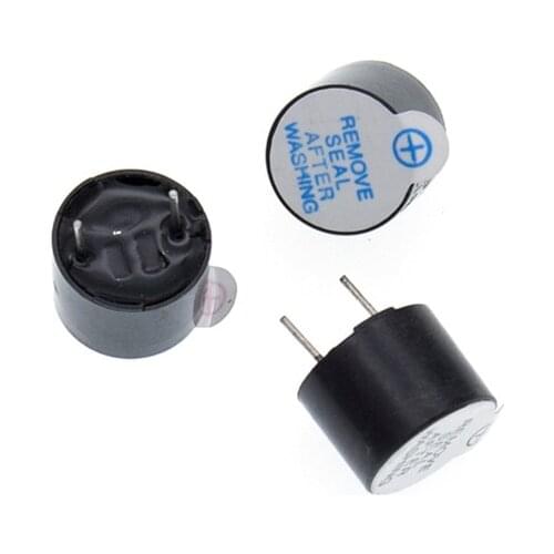 10pcs 5v Active Buzzer Magnetic Long Continous Beep Tone Alarm Ringer 12mm MINI Active Piezo Buzzers Fit For Computers Printers