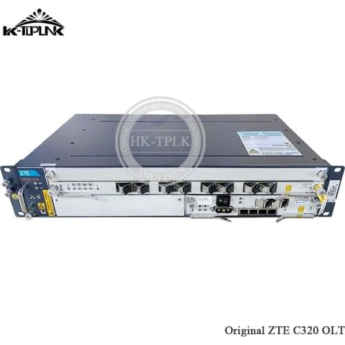Free Shipping 10GE SMXA/3 8pon ZTE C320 Olt , 1*8ports GTGO C+ + Board, DC Power(-48v/72v)Optical Fiber Terminal Equipment