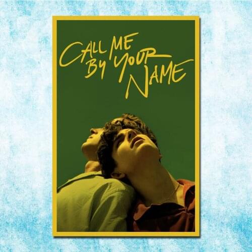 Call Me By Your Name TV Series Art Silk Poster Canvas Retro Print For Home Room Decor Decoration-009