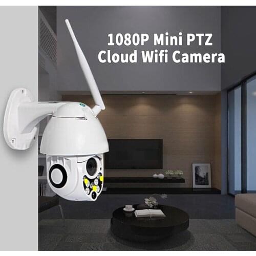 Outdoor IP66 Waterproof 1080P Wifi Wireless Mini IP PTZ Dome CCTV Camera With 5X Optical Zoom IR Network Surveillance System