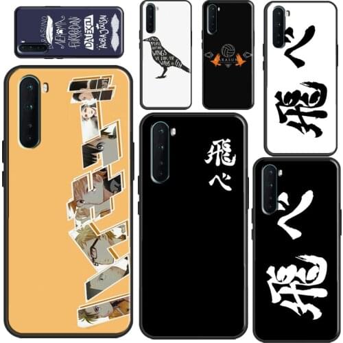 Haikyuu Crow Fly Phone Case For OPPO A52 A72 A92 A15 A83 A91 A3S A5S Reno 4 Pro Z 2Z A53 A31 A5 A9 2020