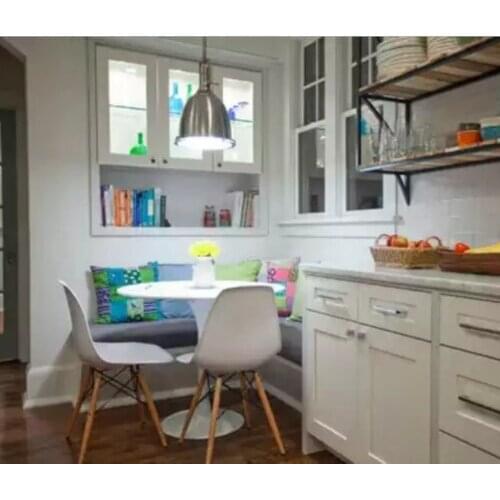 Saarinen Round Table White Tulip Diam 80 Cm Round Glossy Lacquered