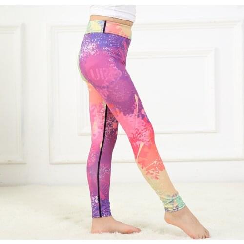 Girls Leggings Casual Fitness High waist Leggings New Children Cartoon Pants 6 7 8 9 10 11 12 Years 2018 Trousers Leggings Girl