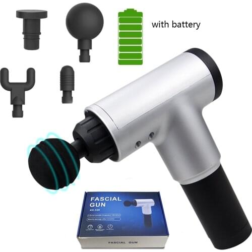 Muscle Massage Gun With Battery High frequency High-intensity Training Exercising Body Relaxation Slimming Shaping Pain Relief