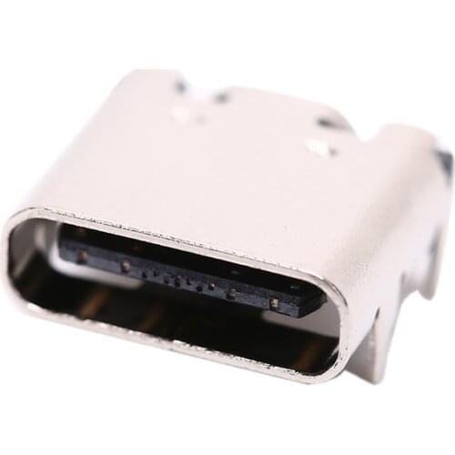 Micro 3.1 usb DIY 16pin USB-C USB 3.1 Type C mother Socket Connector SMT type