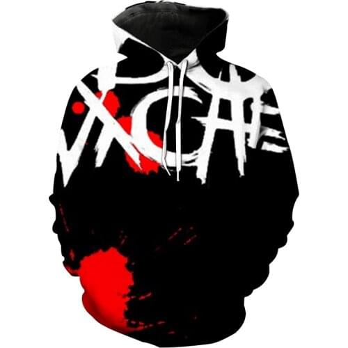 Fashion casual hoodie 3D English alphabet print hoodie Unisex sweatshirt Spring and Autumn Casual Hip Hop Hoodie Men streetwear