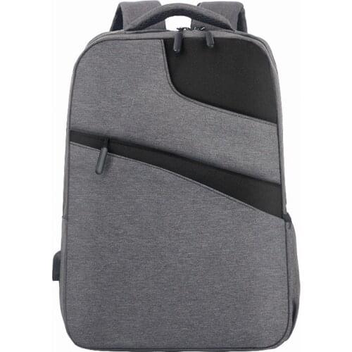 New Business Backpack Men USB Charging Design Business Men Backpack Travel Mochila Men Patchwork Nylon Bag Laptop Backbags Men