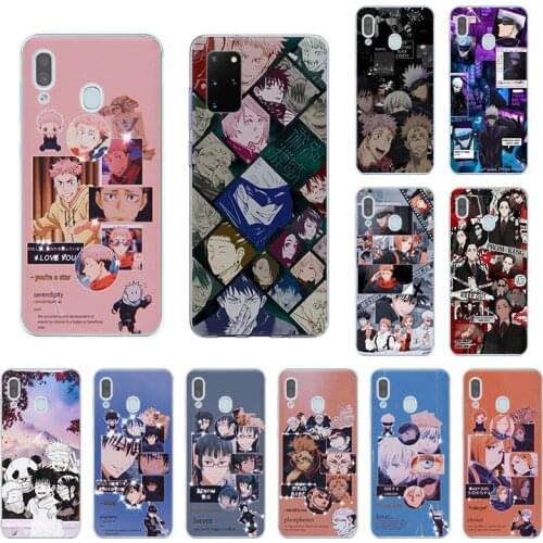 Comic Anime Jujutsu Kaisen Soft Phone Case For Samsung A72 A52 A51 A71 A41 A31 A32 A42 A21S A11 A50 A70 A20e A30 A40 A12 Cover