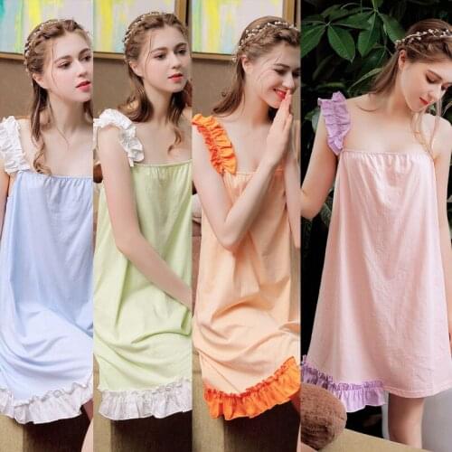 Underwear mid-calf length sexy womens summer sleeveless long night-dress satin female nightgown sleepwear luxury design