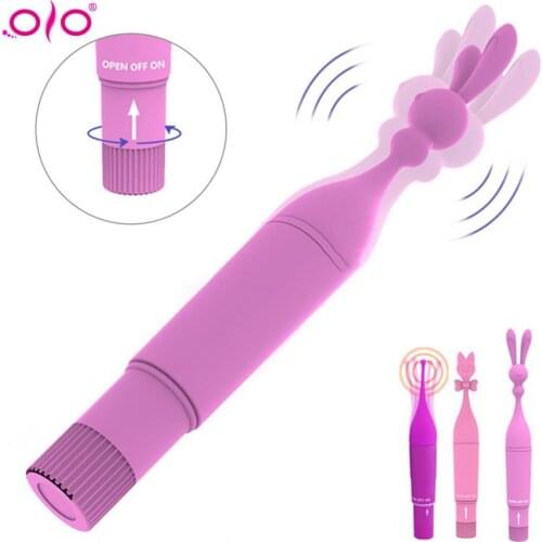 OLO Ultrasonic High Frequency Vibrators for Women Fast G-spot Clitoris Stimulator Clit Climax Nipple Massager Sex Toys