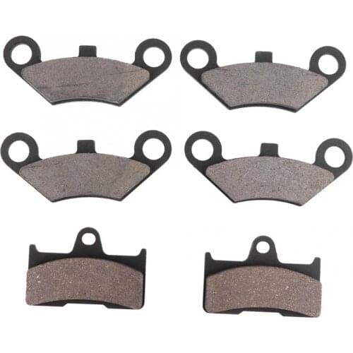 6Pcs Motorbike Brakes Front & Rear Brake Pads Iron Universal for CF Moto CF500 500 500CC CF600 600 600CC
