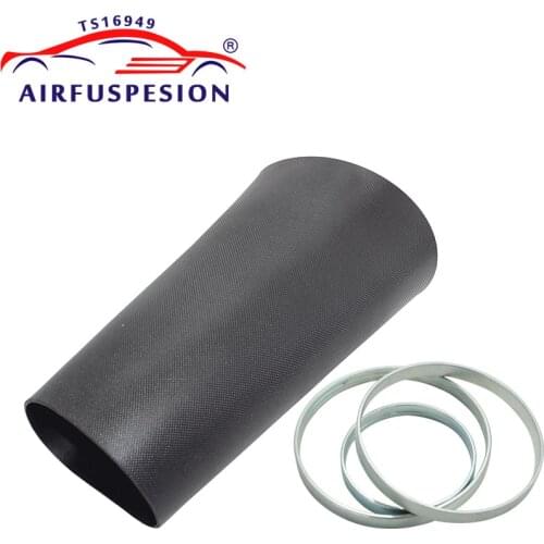 For Audi Q7 Front Pillow Rubber Sleeve Air Bellow Sleeve With Rings Air Suspension Repair Kit Bladder 7L5616404B 7L5616403B