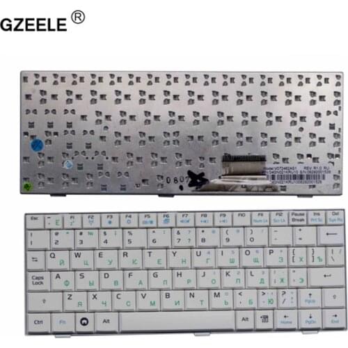 GZEELE russian laptop Keyboard for ASUS EeePC EPC700 EPC900 EPC 900 900HD 900A 901 902 EPC 700 700HA 701SD 900 702 2G 4G 8G RU