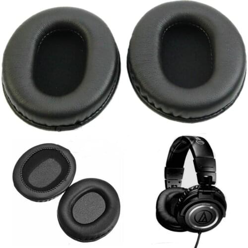 Replacement Ear Pads Cushions For Audio--Technica ATH-M40 ATH-M50 M50X M30 M35 SX1 M50S ATH Headphones