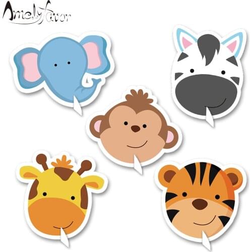 Safari Animals Theme Table Centerpiece Safari Animal Baby Centerpiece Decoration Baby Shower Birthday Party Decorations Supplies