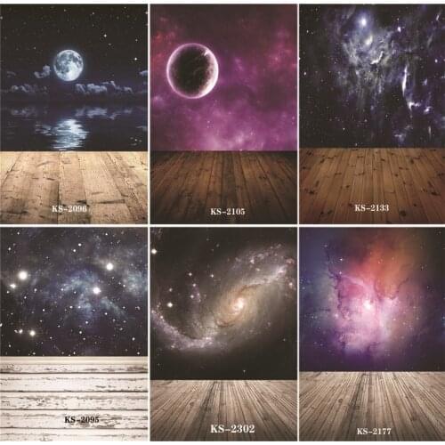 ZHISUXI Vinyl Custom Photography Backdrops Prop Starry floor Photography Background #0182
