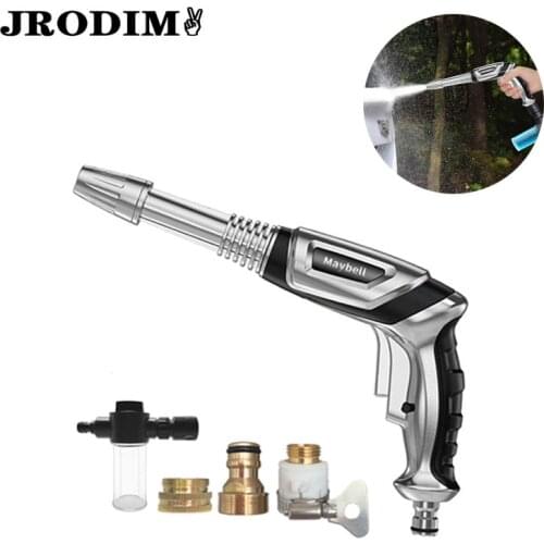 2-in-1 High Pressure Water Gun Car Wash Foam Water Gun Garden Watering Hose Nozzle Spray Sprinkler Garden Tools Dropshipping
