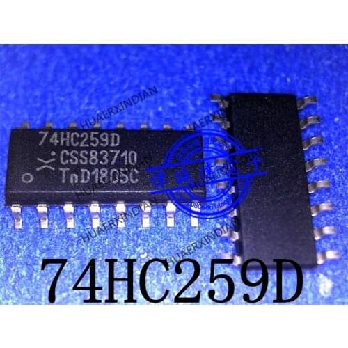 1Pieces New Original 74HC259D SOP16 In Stock Real Picture