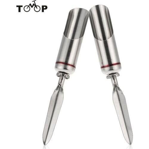 2Pcs Stainless Steel Fishing Holder Stand Portable Fishing Pole Holder Support Fishing Tackle Tools